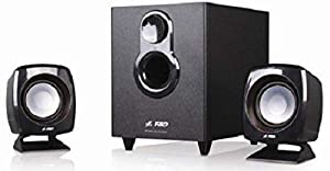 F&D 11 Watts F-203G 2.1 Wired Channel Multimedia Speakers System Black