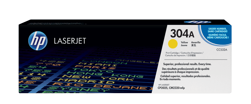 HP 304A Yellow Contract LaserJet Toner Cartridge