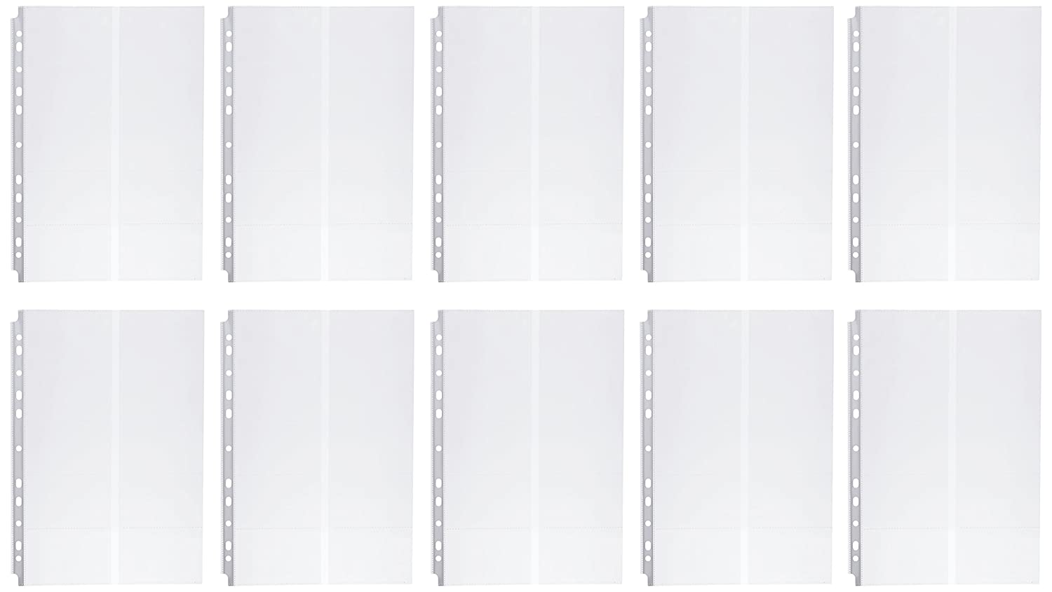 सोलो बीसी810 नाम कार्ड पॉकेट सभी फाइलों में फिर से भरने योग्य 200 का सफेद पैक