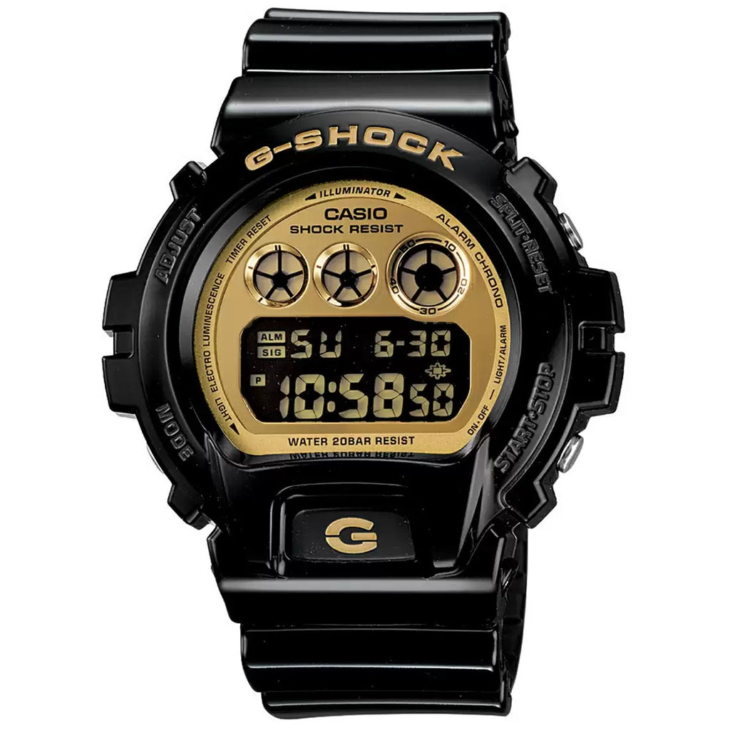 कैसियो जी शॉक DW 6900CB 1DR G265 ब्लैक डिजिटल पुरुषों की घड़ी