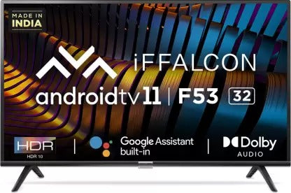 Open Box Unused iFFALCON by TCL F53 79.97 cm 32 Inch HD Ready LED Smart Android TV 32F53