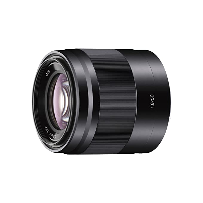 Used Sony Sel50F18 E Mount Apsc 50 Mm F/1.8 Lens Black