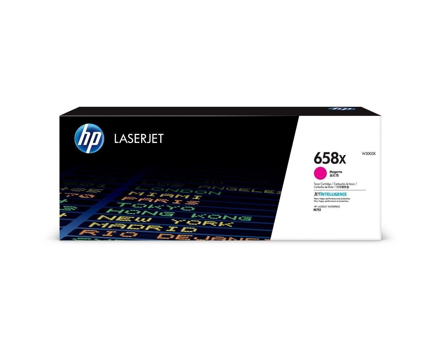 HP 658A Magenta LaserJet Toner Cartridge