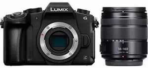 Used Panasonic DMC G85HGW K Mirrorless Camera Body With Single Lens