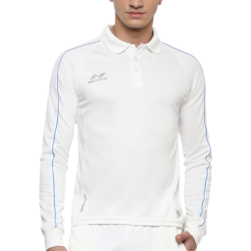 Detec™ Nivia Eden Cricket Jersey (Full Sleeves) Size (XS)