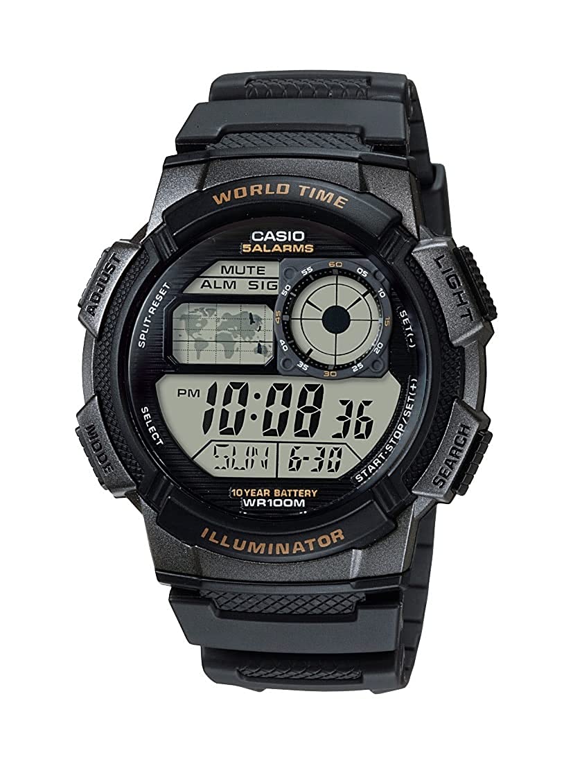 Casio Youth AE 1000W 1AVDF D080 Grey Digital Unisex Watch