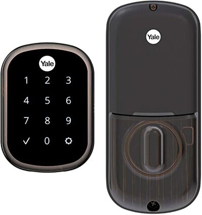 Yale Assure Lock SL Key Free Touchscreen Door Lock in Bronze