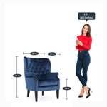Load image into Gallery viewer, Detec™ Arm Chair in Blue Colour 
