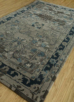 Load image into Gallery viewer, Jaipur Rugs Kilan Wool And Viscose Material Hand Tufted Weaving 5x8 ft Ashwood
