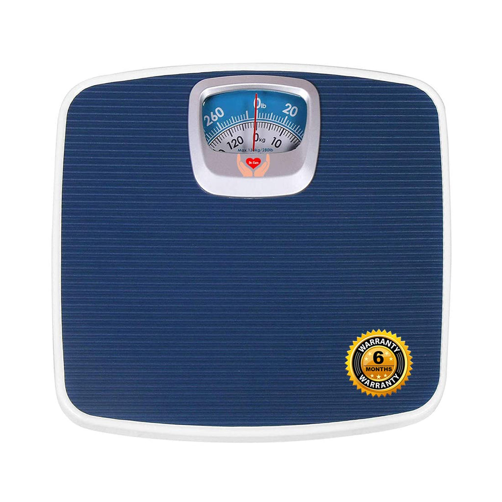 Dr Care Mechanical Weighing Scale with Anti-slip Surface Analogue Weight Machine pack of 6