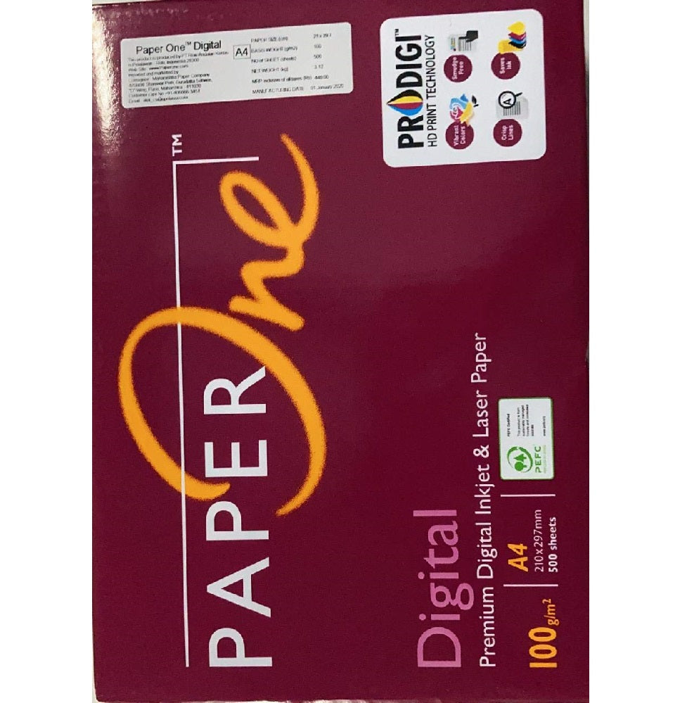 Paperone Copier Paper A4 Size 100GSM