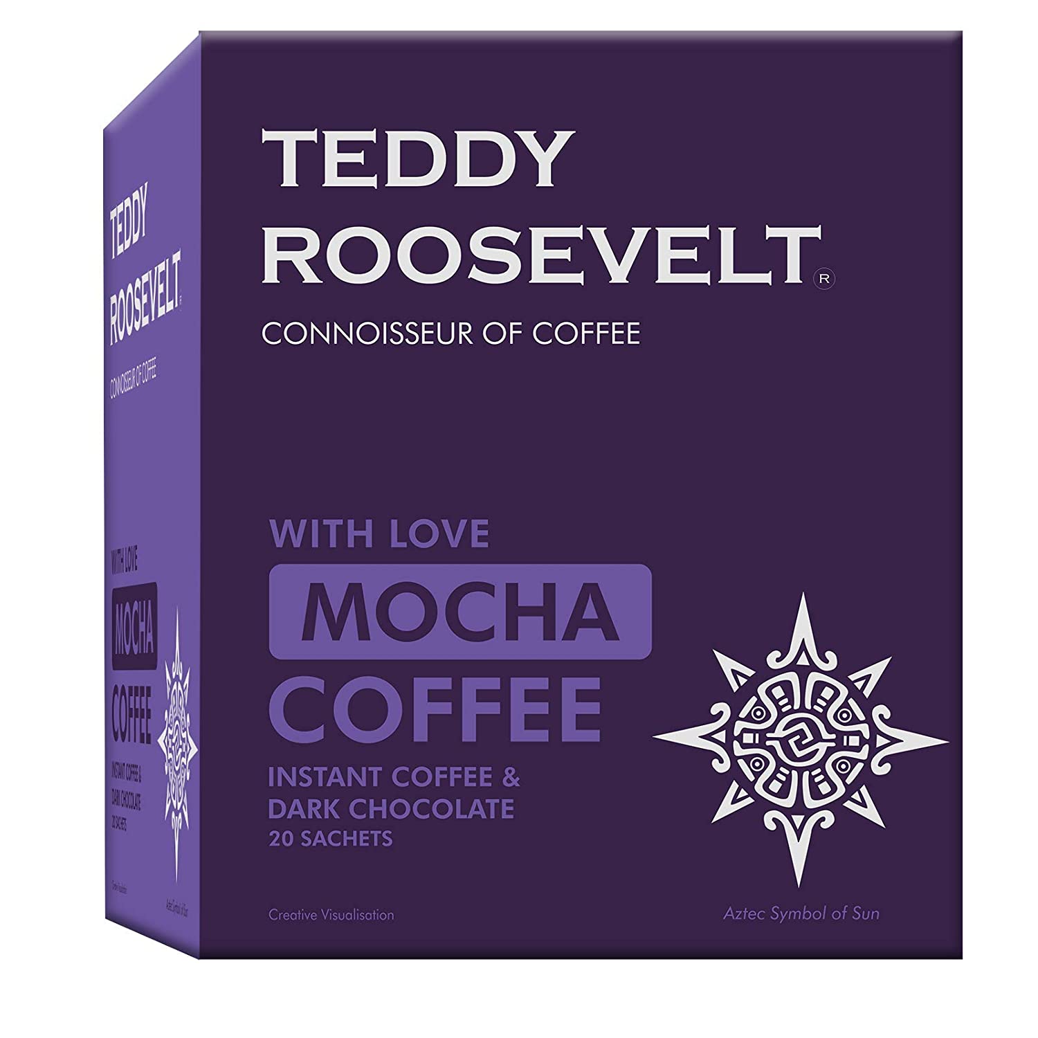 Teddy Roosevelt Instant Dark Mocha Coffee 20 Sachets - 50g