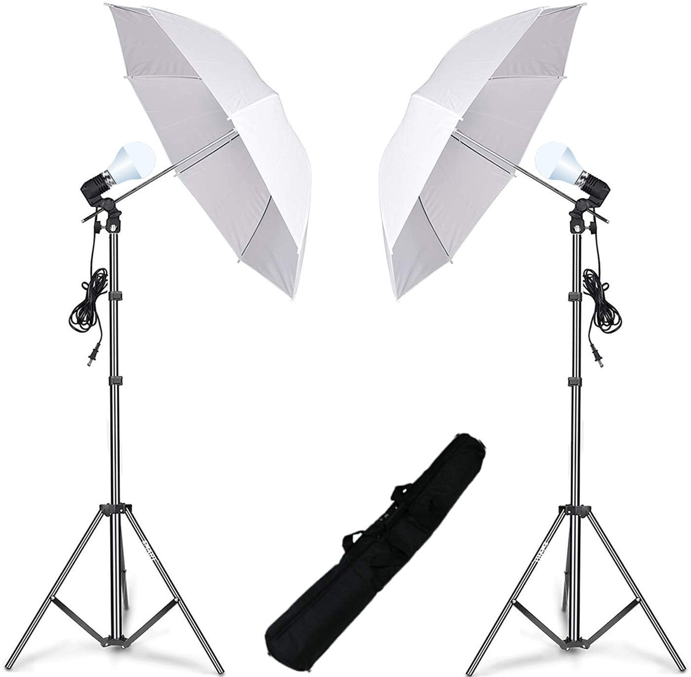 Open Box, Unused Hiffin E27 Studio Single Holder Umbrella Lighting Kit