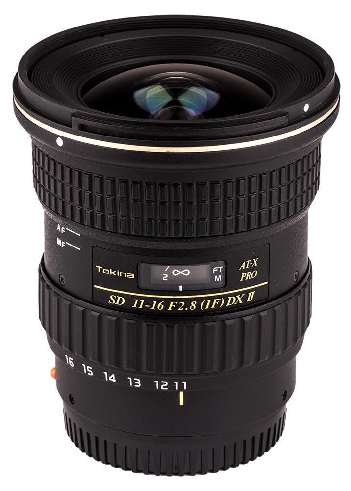 सोनी अल्फा डिजिटल कैमरों के लिए प्रयुक्त टोकिना 11-16mm F/2.8 AF-II सुपर-वाइड लेंस