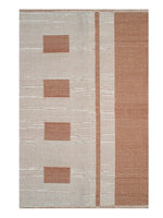 गैलरी व्यूवर में इमेज लोड करें, Saral Home Detec™ Premium Quality Cotton Multi Purpose Handloom Made Rugs (70x130 cm) -BROWN
