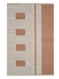 Saral Home Detec™ Premium Quality Cotton Multi Purpose Handloom Made Rugs (70x130 cm) -BROWN