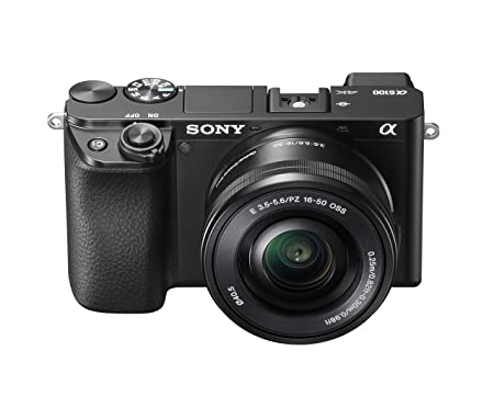 Used Sony Alpha a6100 Mirrorless Digital Camera with 16-50mm Lens 16-GB Card