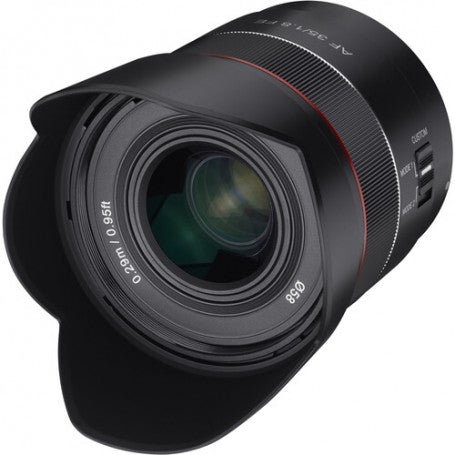 Sony E Syio3518 E के लिए सैमयांग एएफ 35mm F 1.8 Fe लेंस