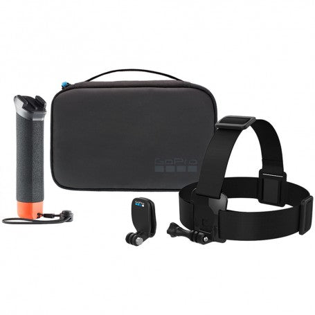 Gopro Hero Adventure Kit With Floating Handler Case & Head Strap