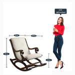 Load image into Gallery viewer, Detec™ Rocking Chair in Walnut Color
