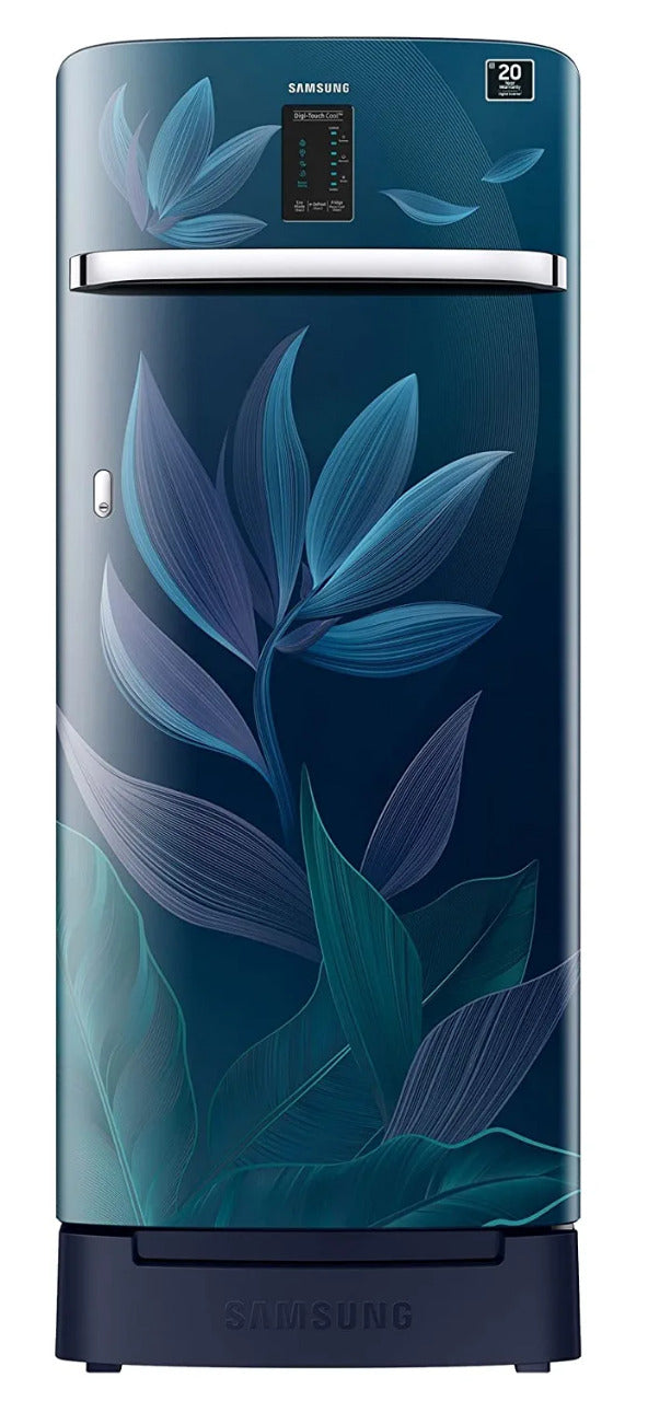 Samsung 225 L 4 Star Inverter Direct Cool Single Door Refrigerator Paradise Blue