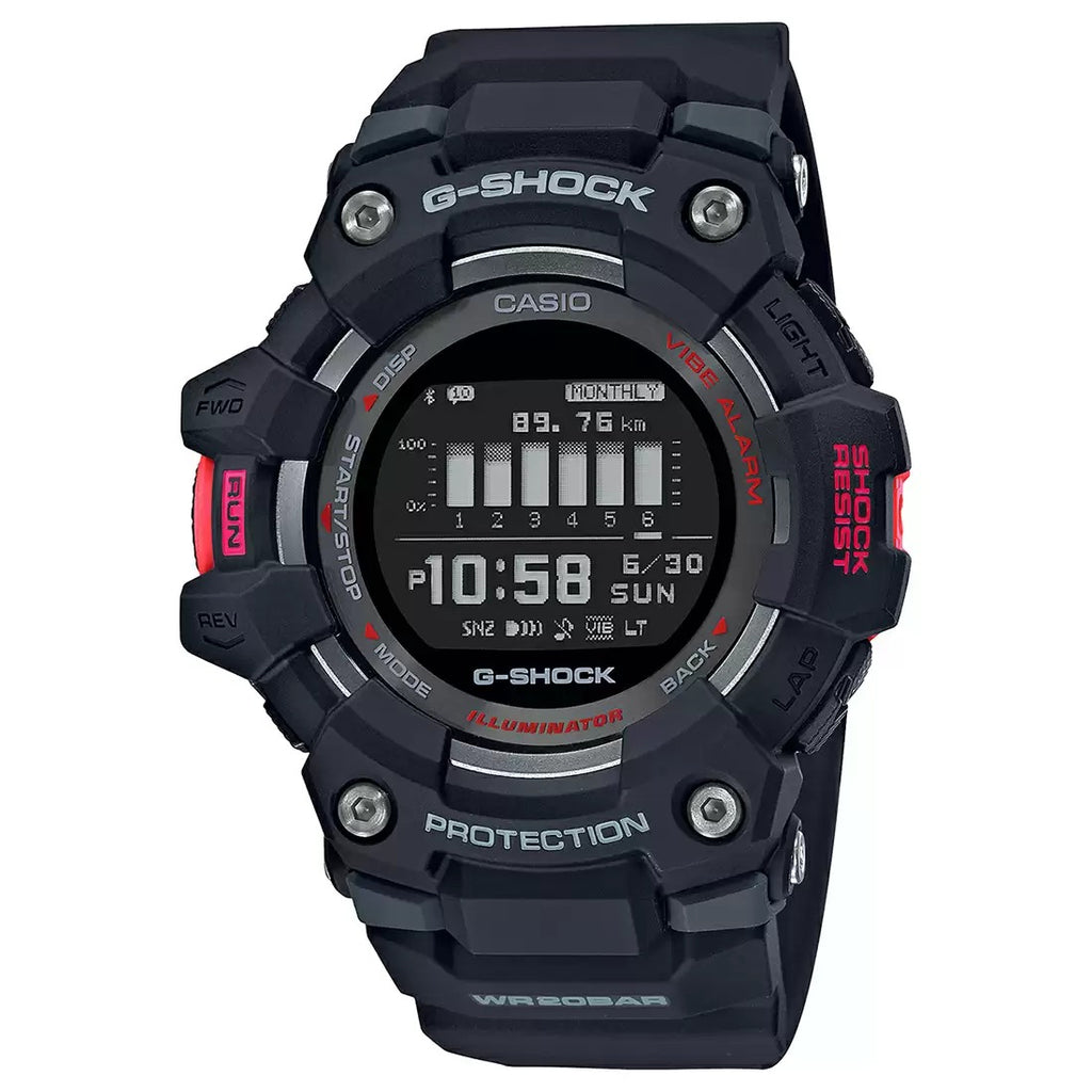 Casio G Shock Gbd 100 1Dr G1040 Black Digital Men's Watch