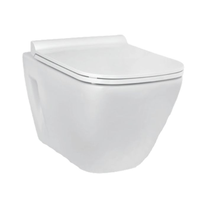 Parryware Wall Mounted White Closet WC Verve AM Rimless C022G