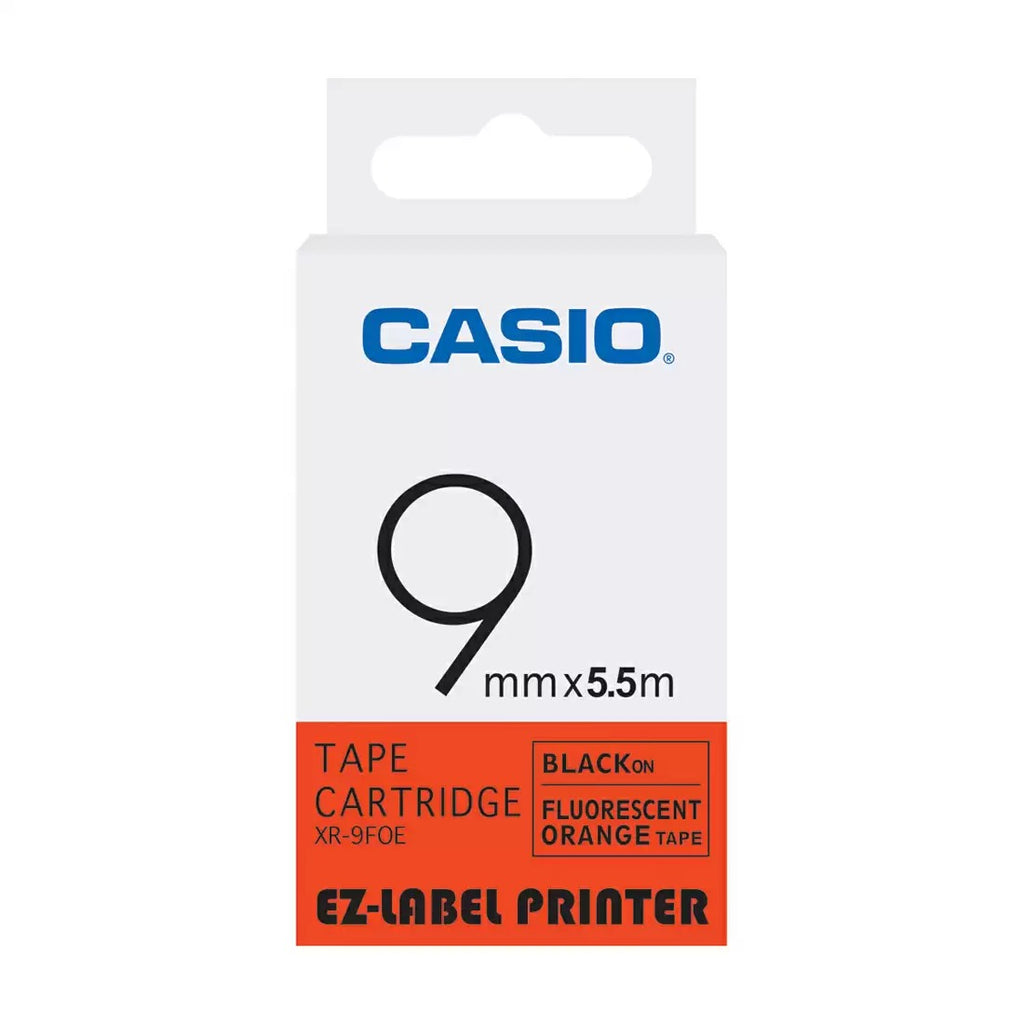 Casio XR 9FOE CG43 Fluorescent Tape for High Visual Impact