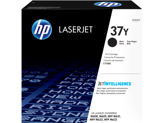 HP 37Y Black Contract LaserJet Toner Cartridge