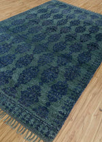 Load image into Gallery viewer, Jaipur Rugs Liberty Others Material Hand Knotted Weaving 5x8 ft Twilight Blue
