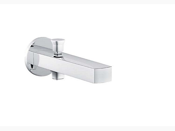 Kohler TAUT K-74051IN-CP Bath spout with diverter in polished chrome