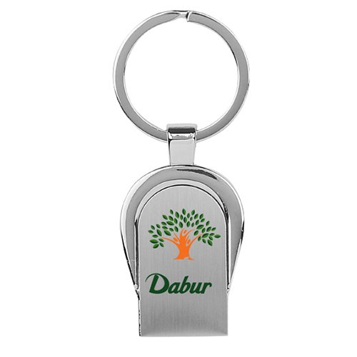 Detec™ Dabur Keychain Solid Metal Pack of 10
