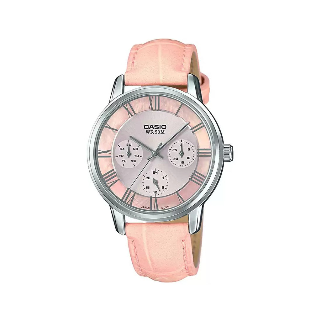 Casio Enticer Ladies LTP E315L 4AVDF A1247 Pink Analog Women's Watch