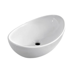 Parryware Table Top Oval Shaped White Basin Area Vibgyor C042K