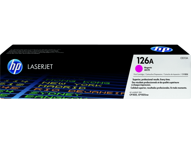 HP 126A Magenta Original LaserJet Toner Cartridge