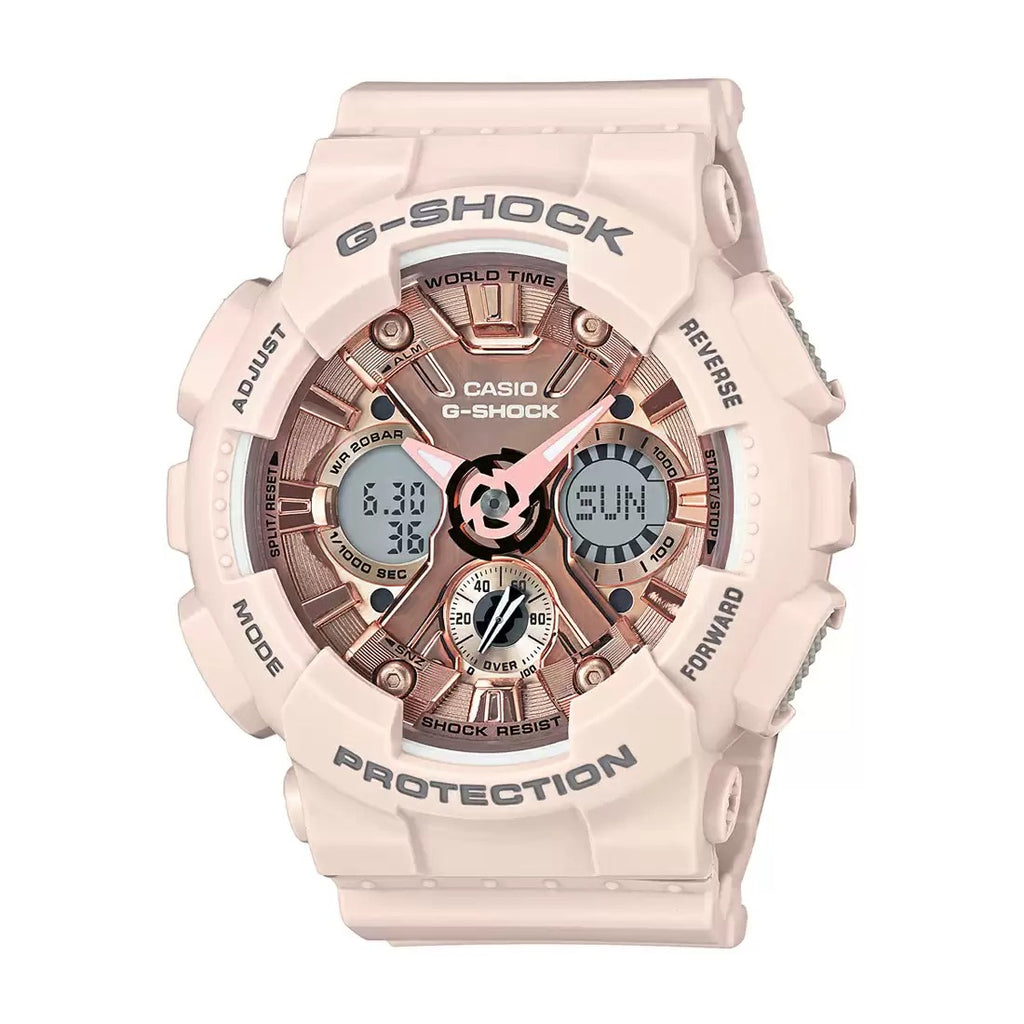 Casio G Shock Gma S120mf 4adr G732 Pink Analog Digital