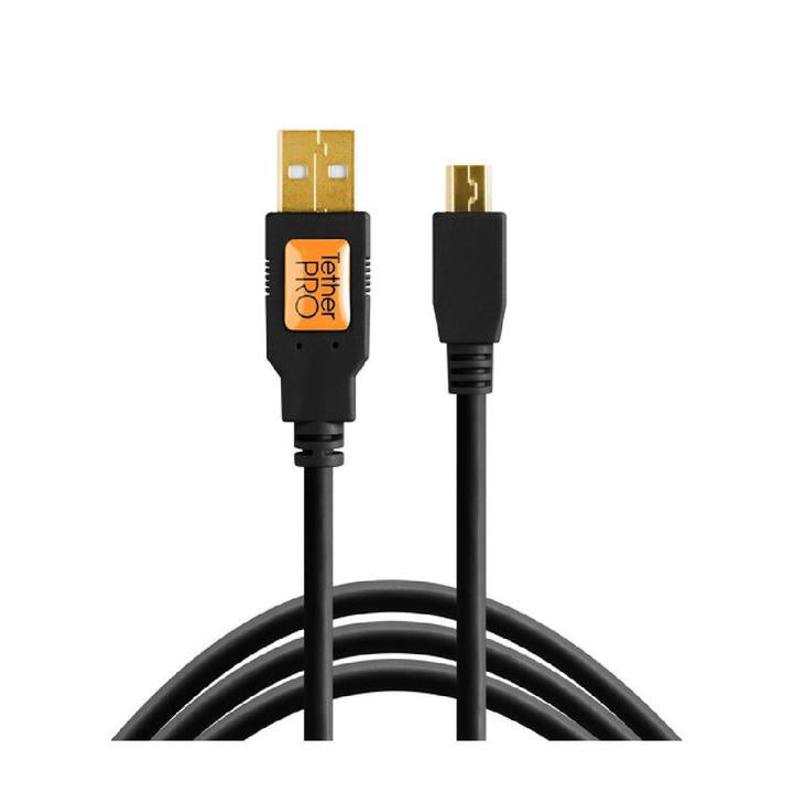 Tether Tools TetherPro USB 2.0 Type A to 5 Pin Mini USB Cable