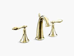 Kohler Finial 8 Inch Widespread faucet K-8670T-4M-AF