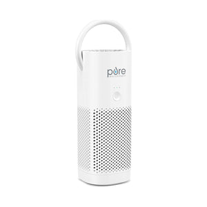 Pure Enrichment PureZone Mini Portable Air Purifier True HEPA Filter Cleans White