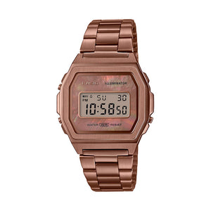 Casio Vintage Digital A1000RG 5EF D197 Rose Gold Digital Unisex Watch