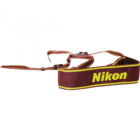 Nikon एक 6w नायलॉन चौड़ी गर्दन का पट्टा वाइन Nian6w