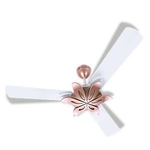 Bajaj Floweret AVAB 1200mm Full Aluminium Body Ceiling Fan With Anti-Bacterial Coating (Duck White)