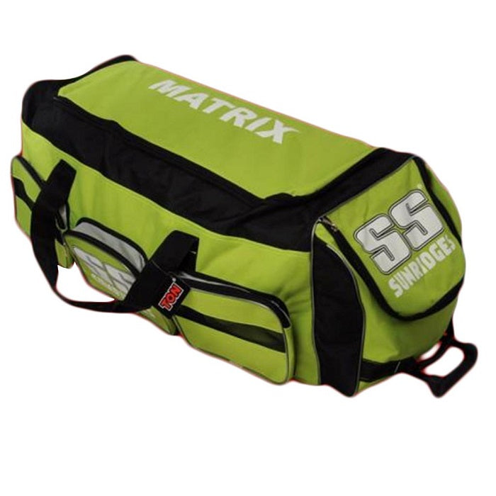 SS CR. Bag Matrix Cricket Kit Bags-Wheelie Pack of 2