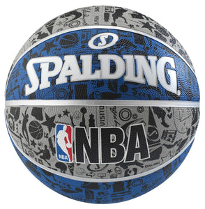 Spalding NBA Graffiti Basketball - Size 7