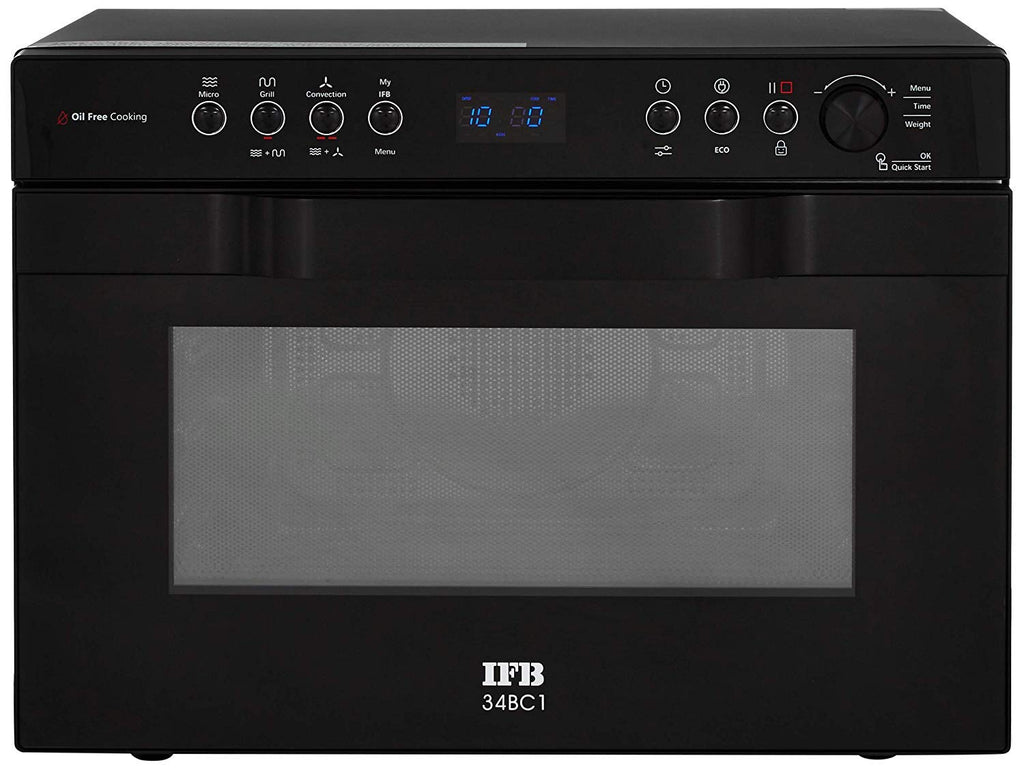 Ifb 34 L Convection Microwave Oven Black With Starter Kit