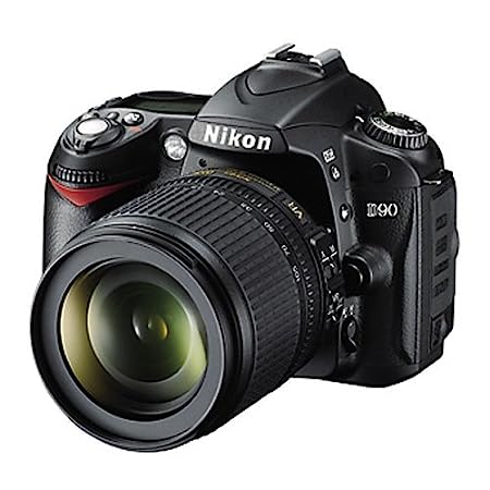 Used Nikon D90 12.3MP Digital SLR Camera (Black) with AF-S 18-105mm VR Lens