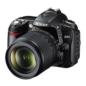 Used Nikon D90 Digital SLR Camera (Black) with AF-S 18