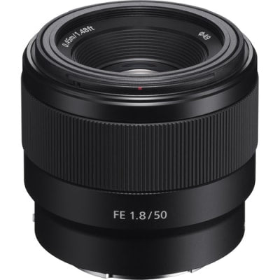Sony SEL50F18F E Mount Full Frame 50 mm F1.8 Prime Lens Black