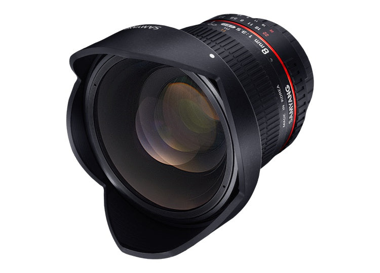 Samyang MF 8mm F3.5 UMC Fisheye CS II Canon EF Manual Focus lens