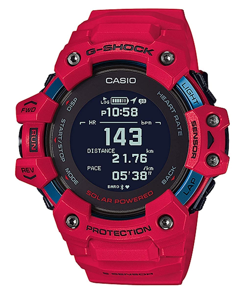 Casio G Shock Gbd H1000 4dr G1037 Red Smartwatch Men's Watch